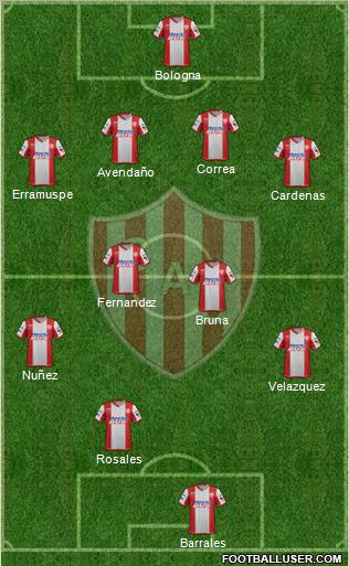 Unión de Santa Fe Formation 2011