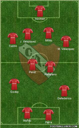 Independiente Formation 2011