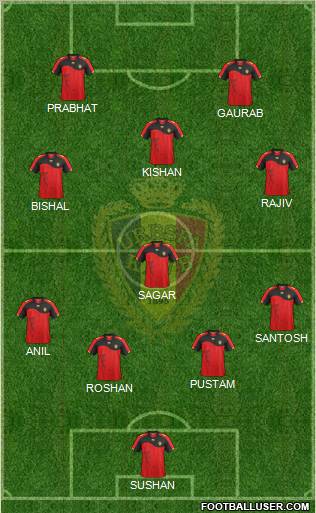 Belgium Formation 2011