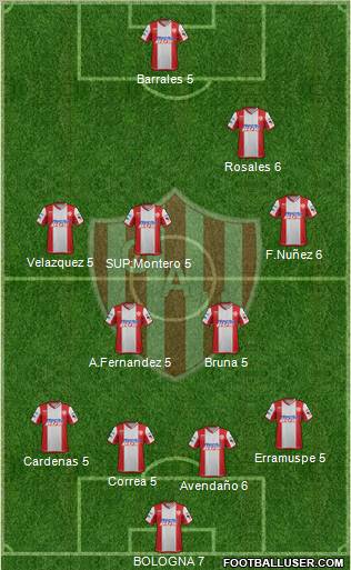 Unión de Santa Fe Formation 2011
