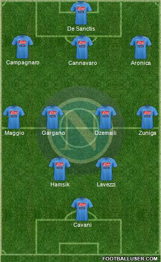 Napoli Formation 2011