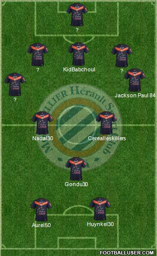 Montpellier Hérault Sport Club Formation 2011