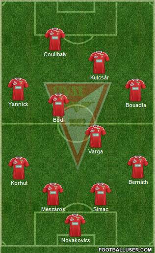 Debreceni VSC Formation 2011