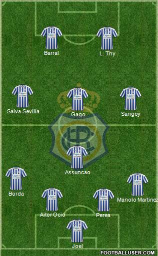 R.C. Recreativo de Huelva S.A.D. Formation 2011