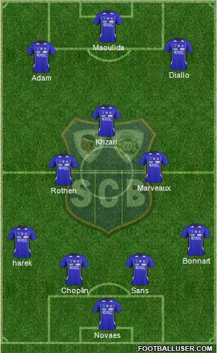 Sporting Club Bastia Formation 2011