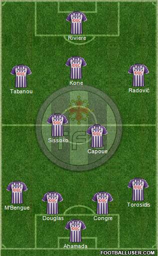 Toulouse Football Club Formation 2011