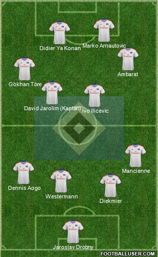 Hamburger SV Formation 2011