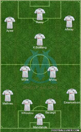 Olympique de Marseille Formation 2011