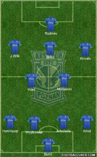 Lech Poznan Formation 2011