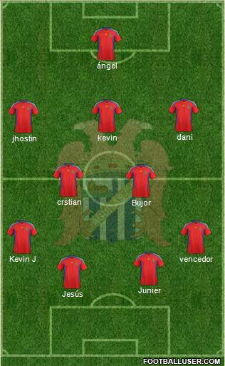 Águilas C.F. Formation 2011