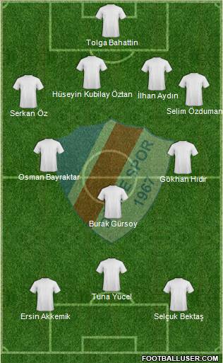 Düzcespor Formation 2011