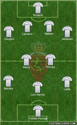 R. Zaragoza S.A.D. Formation 2011