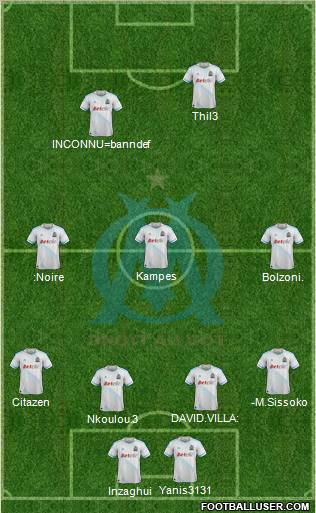 Olympique de Marseille Formation 2011