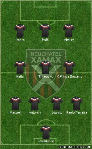 Neuchâtel Xamax FC Formation 2011