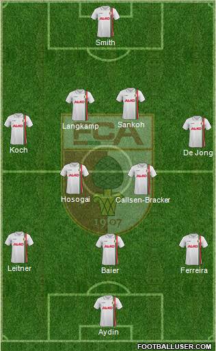 FC Augsburg Formation 2011