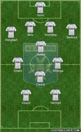 A.J. Auxerre Formation 2011
