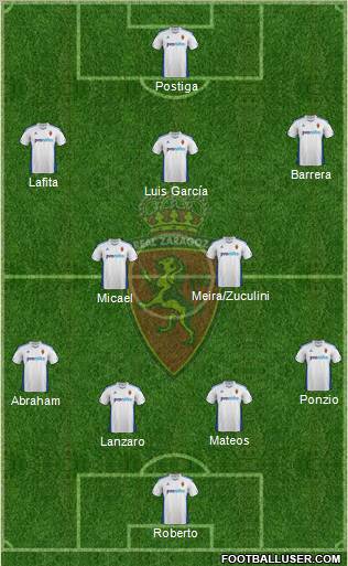 R. Zaragoza S.A.D. Formation 2011