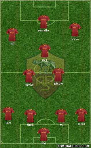AS Roma Formation 2011