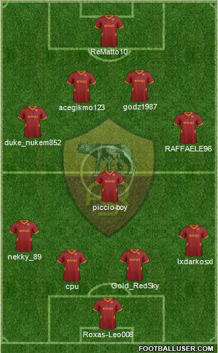 AS Roma Formation 2011