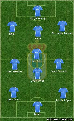 Real Oviedo S.A.D. Formation 2011