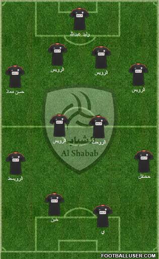 Al-Shabab (KSA) Formation 2011