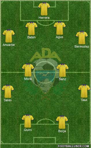 A.D. Alcorcón Formation 2011