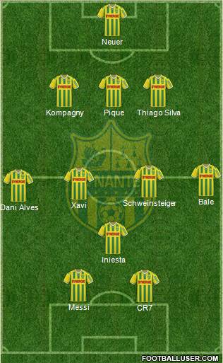 FC Nantes Formation 2011