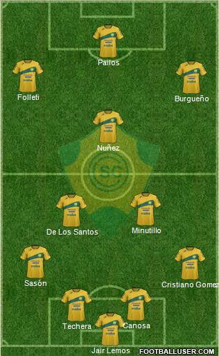 Club Sportivo Cerrito Formation 2011