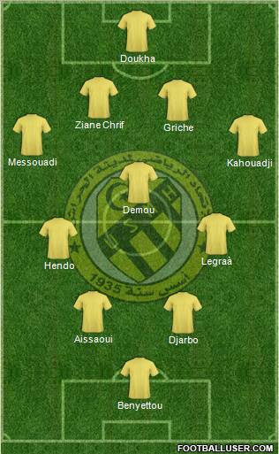 Union Sportive Madinet El-Harrach Formation 2011