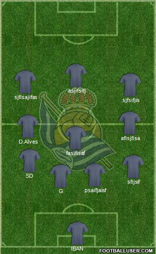 Real Sociedad S.A.D. Formation 2011