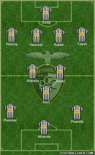Portimonense Sporting Clube Formation 2011