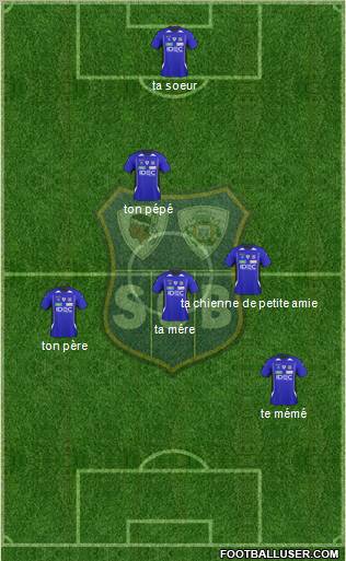 Sporting Club Bastia Formation 2011