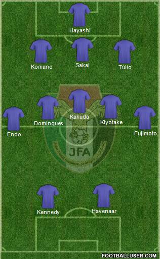 Japan Formation 2011