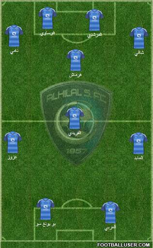 Al-Hilal (KSA) Formation 2011