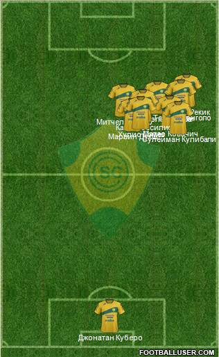 Club Sportivo Cerrito Formation 2011