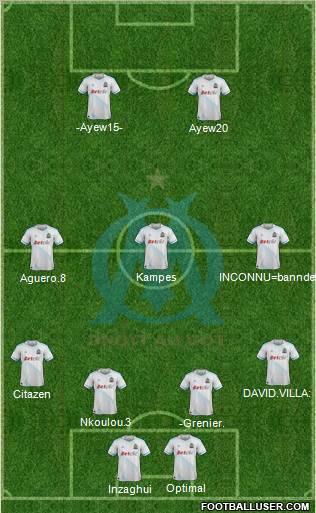 Olympique de Marseille Formation 2011
