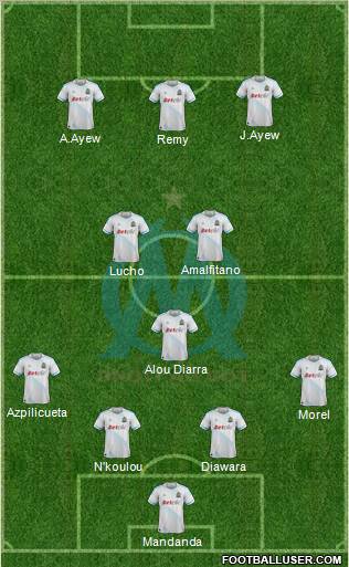 Olympique de Marseille Formation 2011