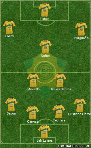 Club Sportivo Cerrito Formation 2011
