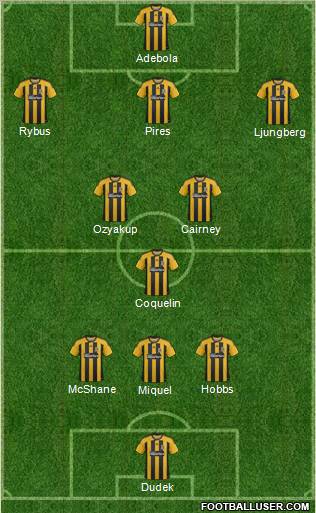 Hull City Formation 2011