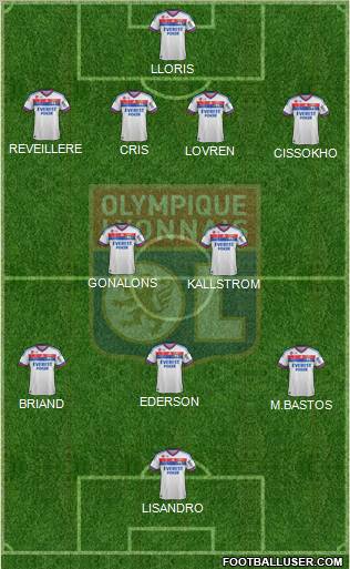 Olympique Lyonnais Formation 2011