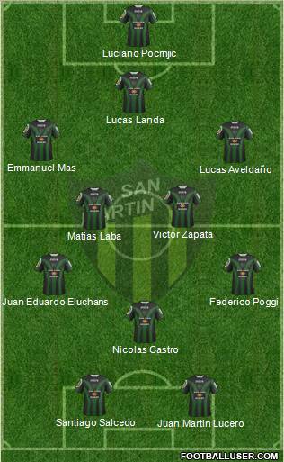 San Martín de San Juan Formation 2011