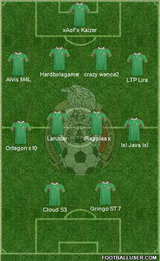 Mexico Formation 2011