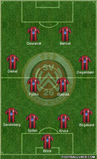 SV Wehen Wiesbaden Formation 2011
