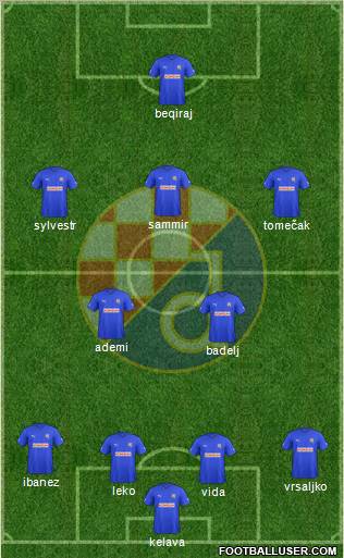 NK Dinamo Formation 2011