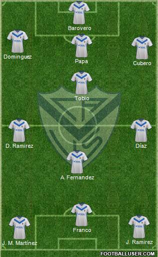 Vélez Sarsfield Formation 2011