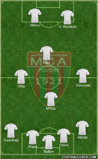 Mouloudia Club d'Alger Formation 2011