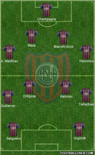 San Lorenzo de Almagro Formation 2011