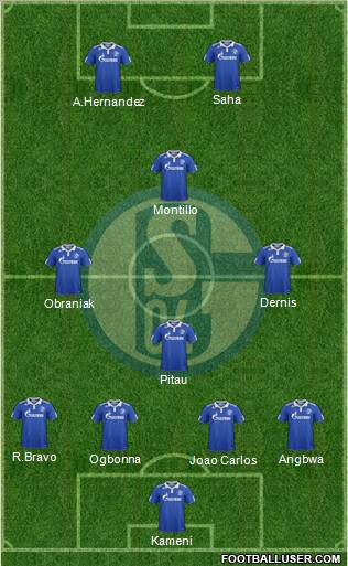 FC Schalke 04 Formation 2011