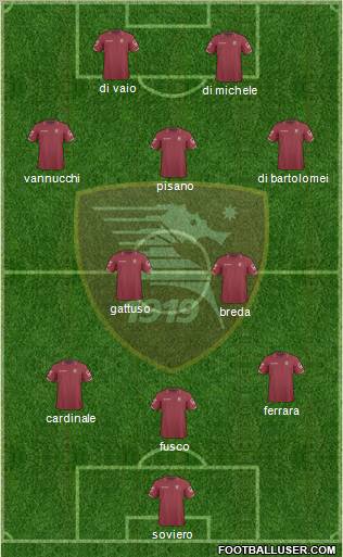 Salernitana Formation 2011