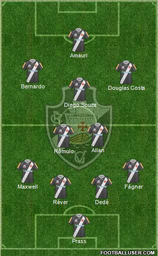 CR Vasco da Gama Formation 2011